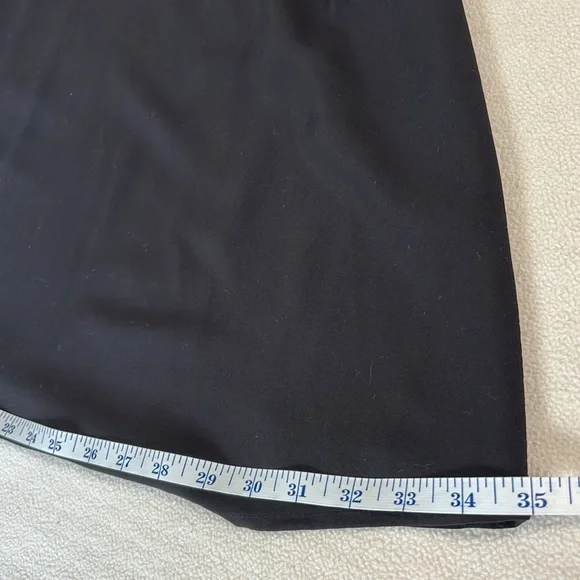 Old Navy Black Cami Dress Elastic Ruching Adjustable Straps Skirt Size Medium - Picture 7 of 7